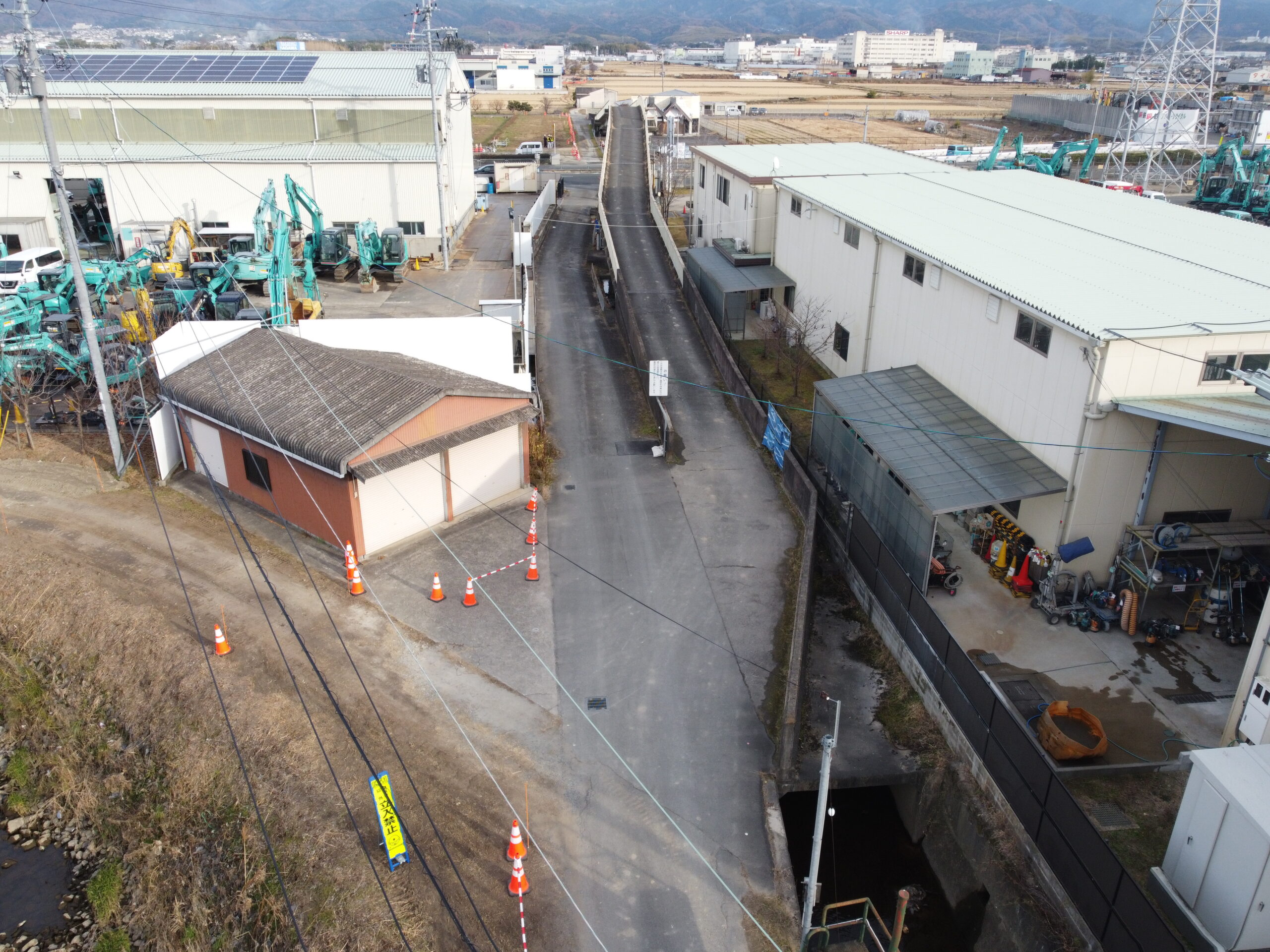 大和北道路下三橋西地区跨道橋下部他工事